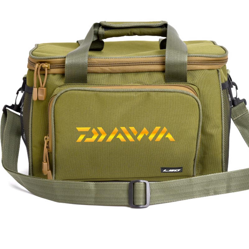 Multifunctional Fishing Canvas Bag Men's Outdoor Shoulder Crossbody Waist Bags Storage Accessories Climbing Multi-Purpose Bags: junlijin