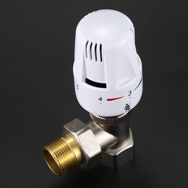 DN20 automatic temperature control valve angle floor heating and heating special valve