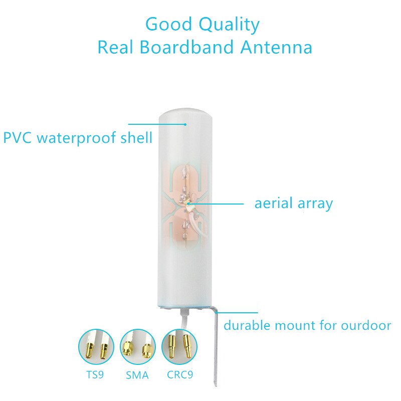 5m 10m wifi ekstern router antenne 4g lte sma 12 dbi omni antenne 3g ts9 dobbelt kabel crc 9 til huawei  b315 e8372 e3372 zte routere