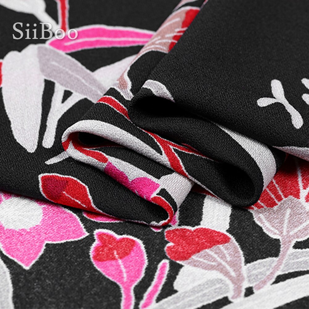 Italien blommigt tryckt stil snyggt draperat tyg imiterat linne sidentyg för höstklänning byxor kupong de tissu telas  sp5877