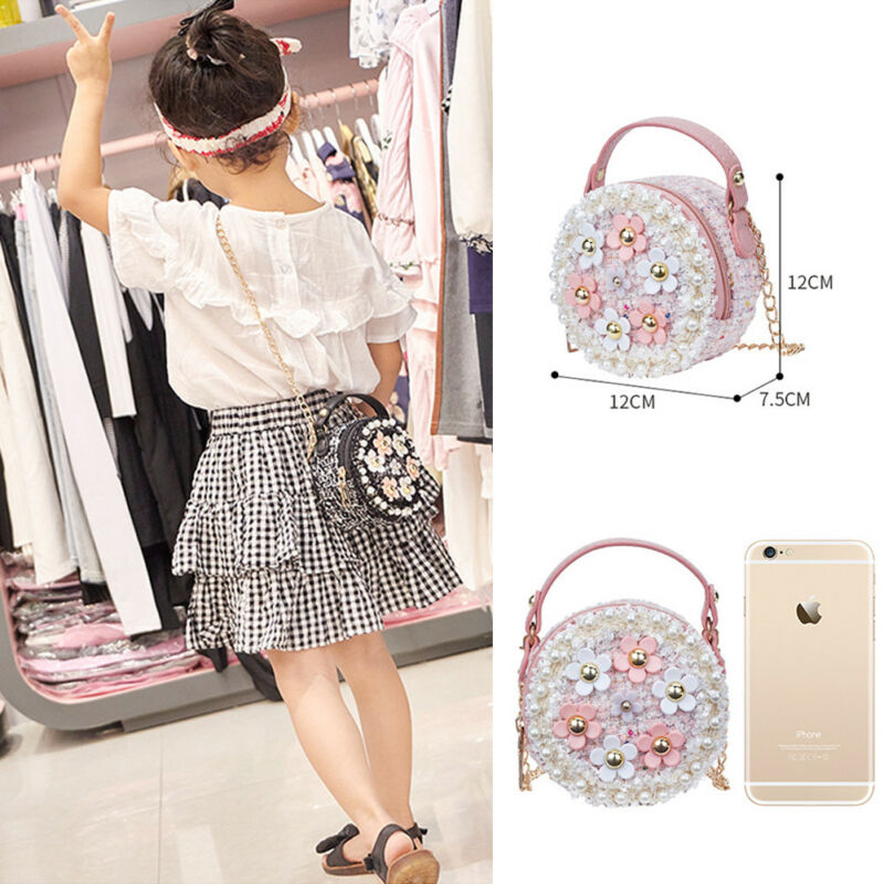 Sac à dos princesse pour filles, sacoche pour enfants, sacoche pour bébé, sac à épaule avec fermeture éclair