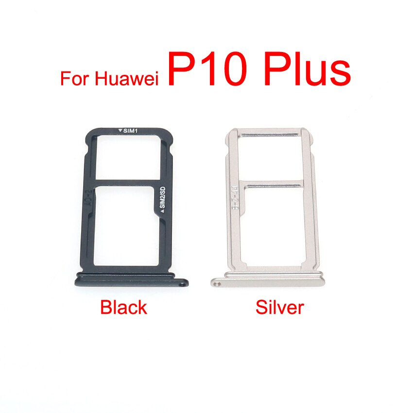 YuXi-bandeja de tarjeta Sim para Huawei P10 Plus P10 Lite, adaptador de soporte de ranura, piezas de repuesto