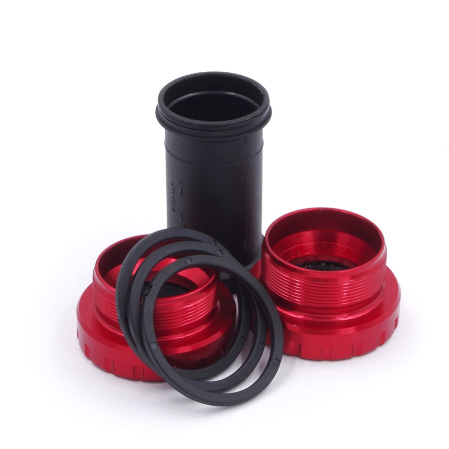 MTB Road Bike Bottom Bracket BC1.37*24T for 68/73mm 24*24mm Through Axle BB Crank Set Axis for SHIMANO Cycling Accessories