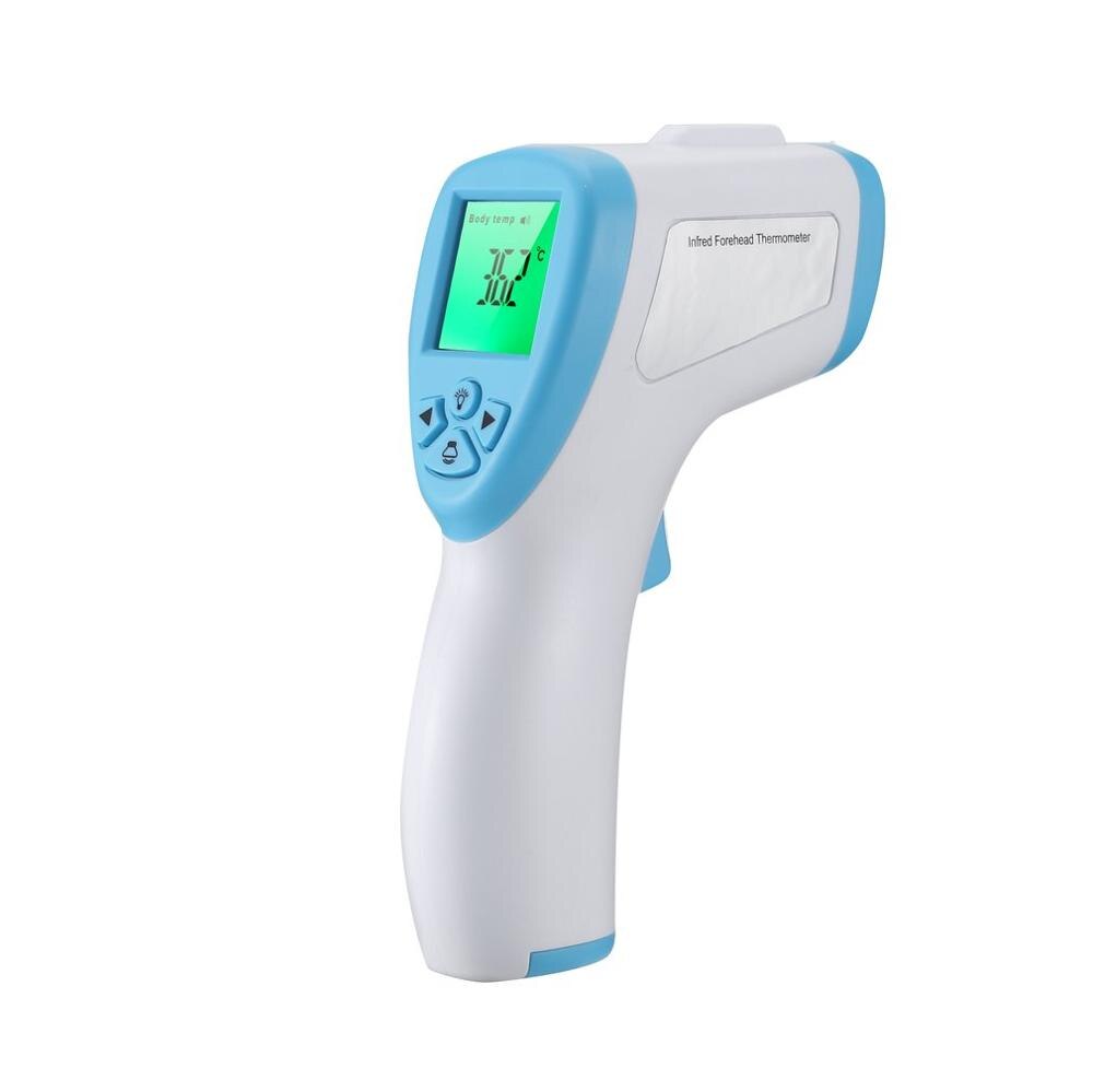 Pande krop berøringsfrit termometer digitalt infrarødt hygrometer termometer baby infrarød feber øretermometer