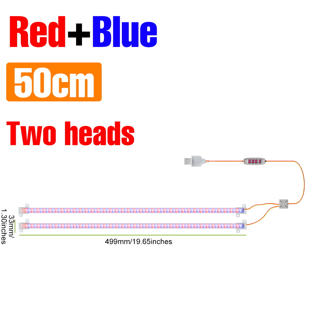 LED Zimmerpflanze Wachsen Streifen Lichter Volle Spektrum zeitliche Koordinierung 4H/8H/12H Auto an/aus Blume Sukkulenten Topf Pflanzen Anbau Lampe DC5V