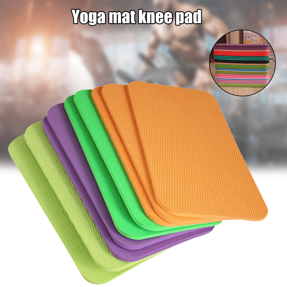 Yoga Mat Knee Pad Elbow Cushion 6mm Fits Standard Mats for Pain Free Joints in Yoga Pilates Floor Workouts ENA88