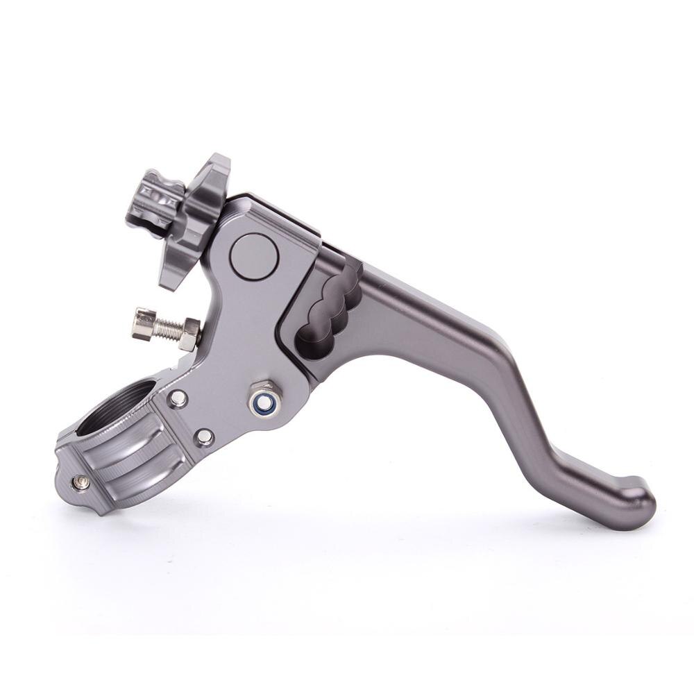 CNC Motorrad Stunt Kupplung Hebel Pull Kabel System Für Suzuki TL1000R SV1000 SV650 DL1000/650 V-Strom DL 650 GSX650F TL1000S: Gray M