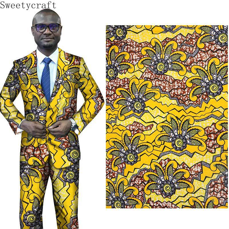 SunMax Premium Quality African  Print Fabrics Ankara Fabrics 100% Cotton / 6yards