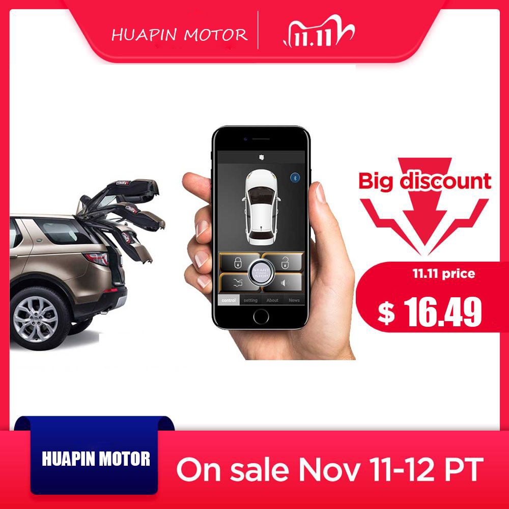 PKE Keyless Entry Car Security Alarm Car Central Locking Starline A93 Universal Automatically Automatic Trunk Opening Giordon