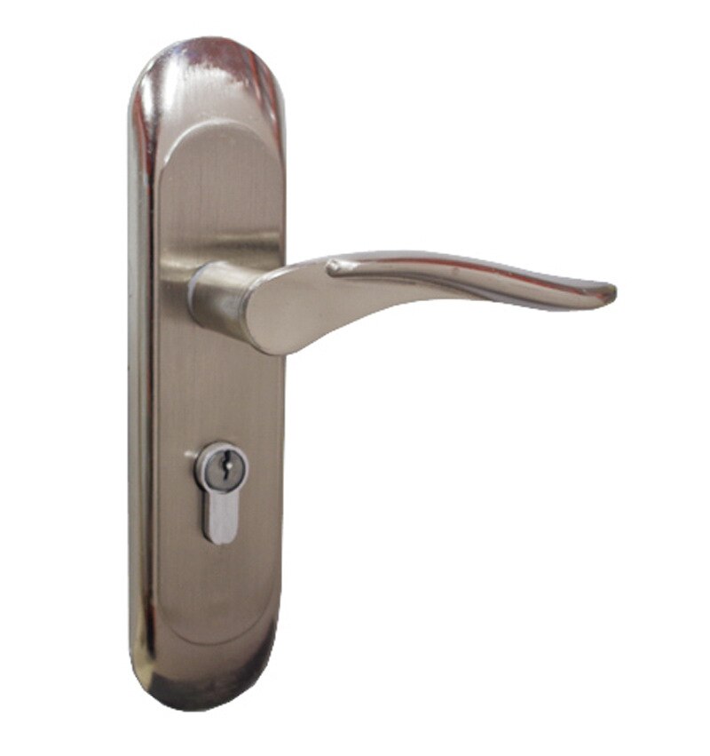 [] Aluminum Lock Doorknob Protector Door Lock Machinery Lock Bearing Handle Lock Engineering