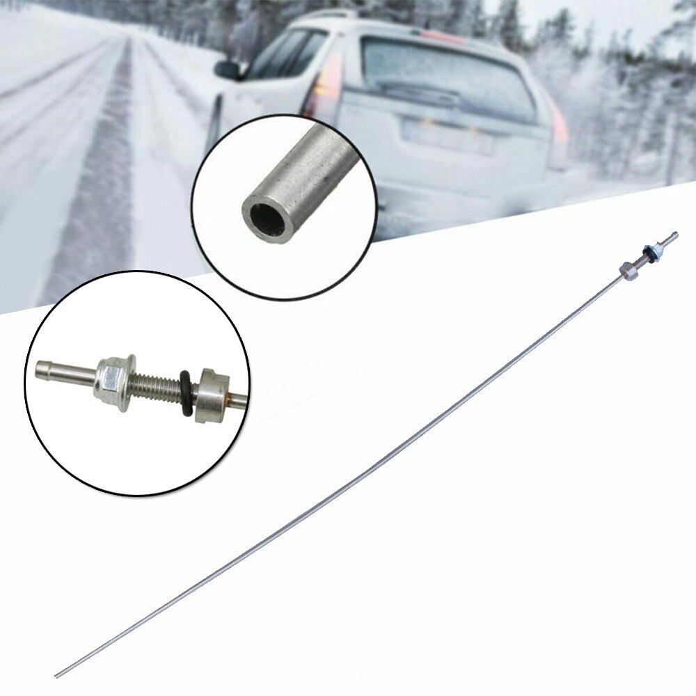 49Cm Lengte Kachel Brandstof Standpijp Voor Webasto Air Top Voor Webasto Eberspacher Metalen Vervanging Silver