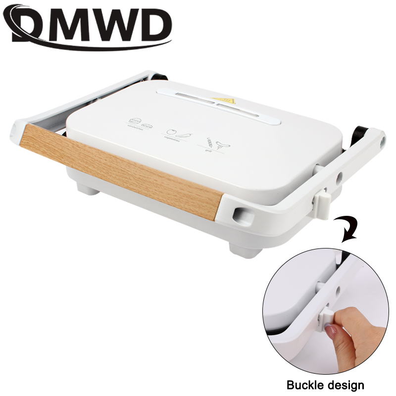 Dmwd Elektrische Steak Machine Multi Functionele Sandwich Muffin Maker Ontbijt Hamburger Panini Machine Omelet Fornuis Koekenpan