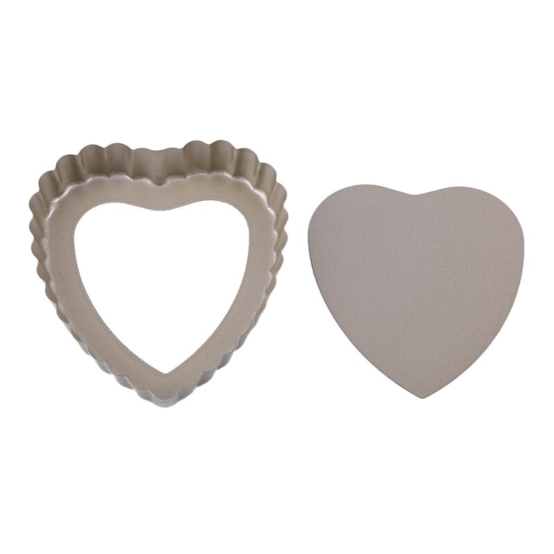 Non-Stick Tart Flan Pan Molds Pie Pizza Cake Round Mould Removable Loose Bottom Fluted Heavy Duty Pie Pan Bakeware