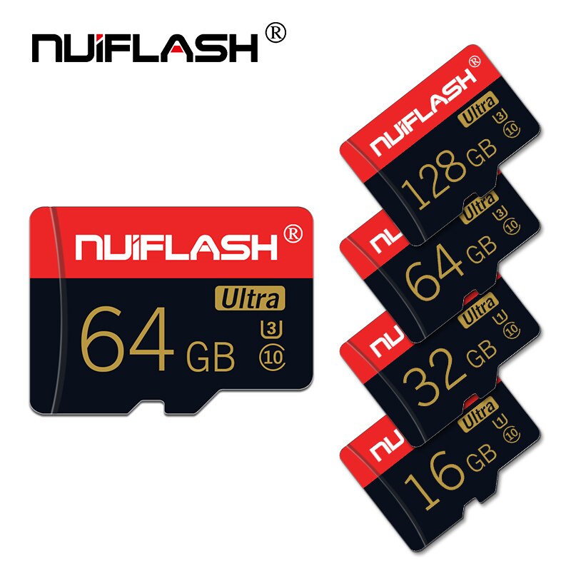 Nuiflash Memory Card 32 64 128 GB Micro SD 128GB 32GB 64GB 256GB 512GB Micro SD Card SD/TF Flash Card microSD carte for Phone