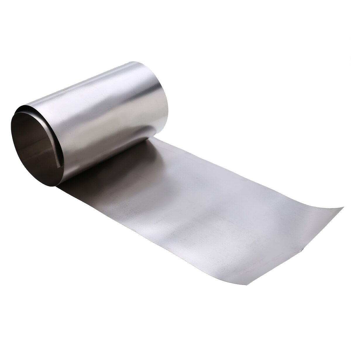 0.1*100*500mm Ti Gr2 Titanium Thin Silver Metal Square Plate Sheet Foil Craft Metalwoking Craft Titanium Abrasives