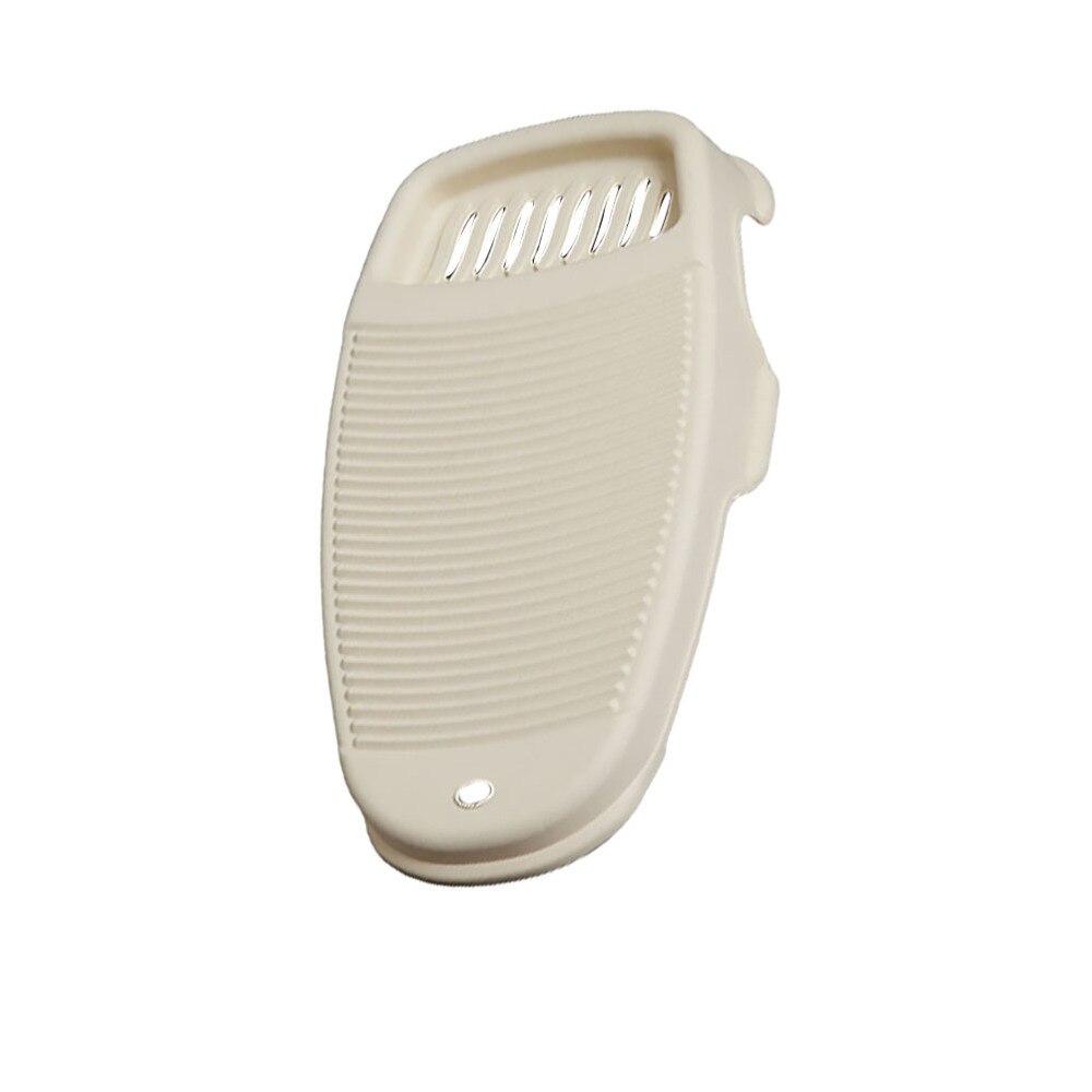 Non-slip Washing Washboard Thickened Home Washing Scrubbing Board Laundry Washboard for Home (Small,): Khaki