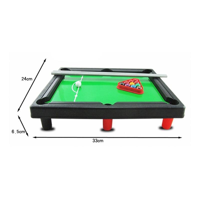 Mini Tabletop Pool Set American Billiard Game Sports Snooker Toys Home Indoor Game for Kids