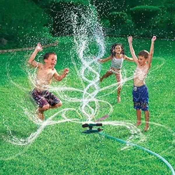 Tuin Sprinklers Automatisch Sproeisysteem Gras Gazon 360 Graden Roterende Water Sprinkler 3 Armen Nozzles Tuin Irrigatie Gereedschap