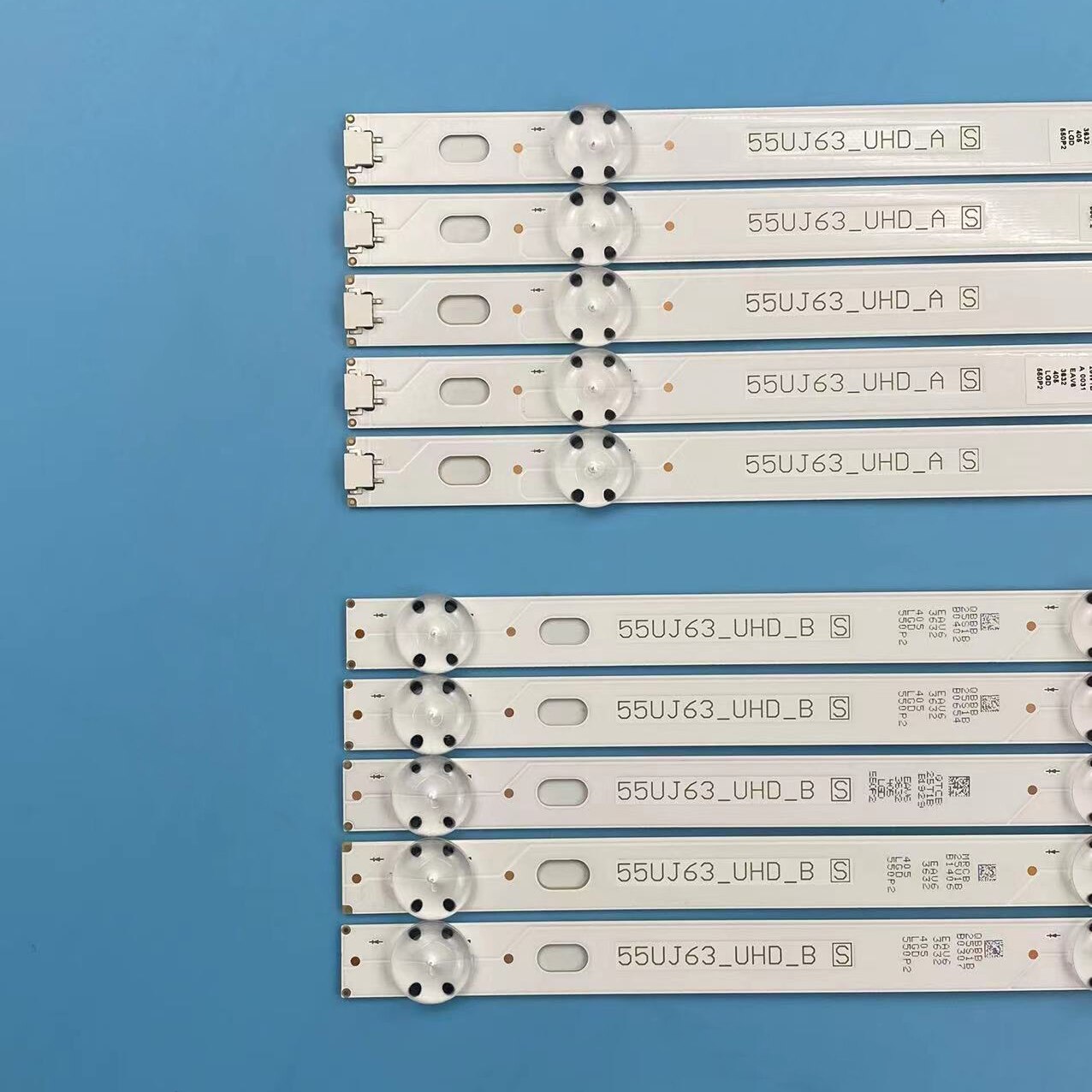 Tira de luces LED de retroiluminación, accesorio para LG 55UJ6309 55UJ635V 55UJ634V 55UJ630V 55LJ5550 55UJ6300 SSC _ 55lj55 55uj63 _ A B Eav63632405 EAV63673005