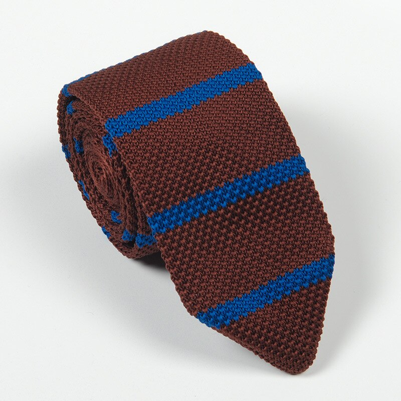 Cravate pour hommes 6-7cm à la | Cravate en laine décontracté, tricot sauvage, cravate pointue pour hommes, fête mariage marié, cravates quotidiennes, porter le cou: A2403