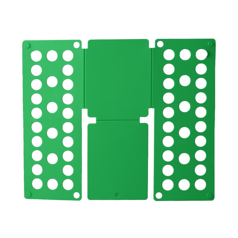 Planche à plier magique des vêtements, 40x16cm, pour gagner de l'espace, support rapide, patère à vêtements Organzier pour vêtements pour la maison: green