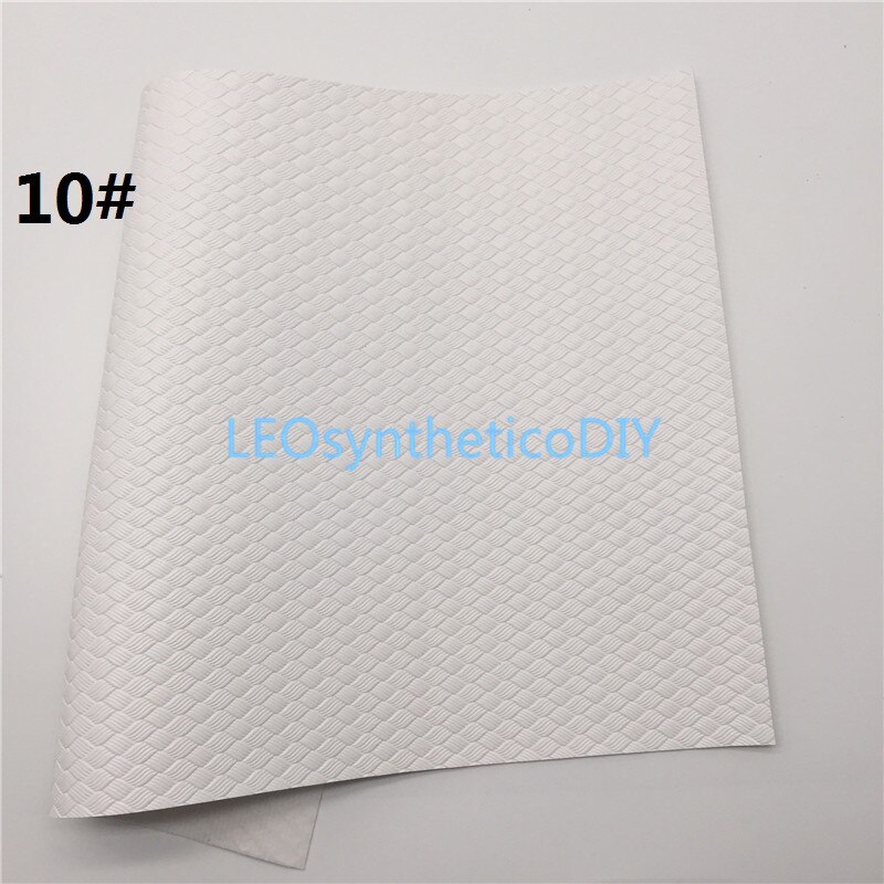 Tela de cuero sintético para hacer lazos, tejido de Tela de cuero sintética, 21x29cm, Tela de cuero, 1 unidad, T435: 10