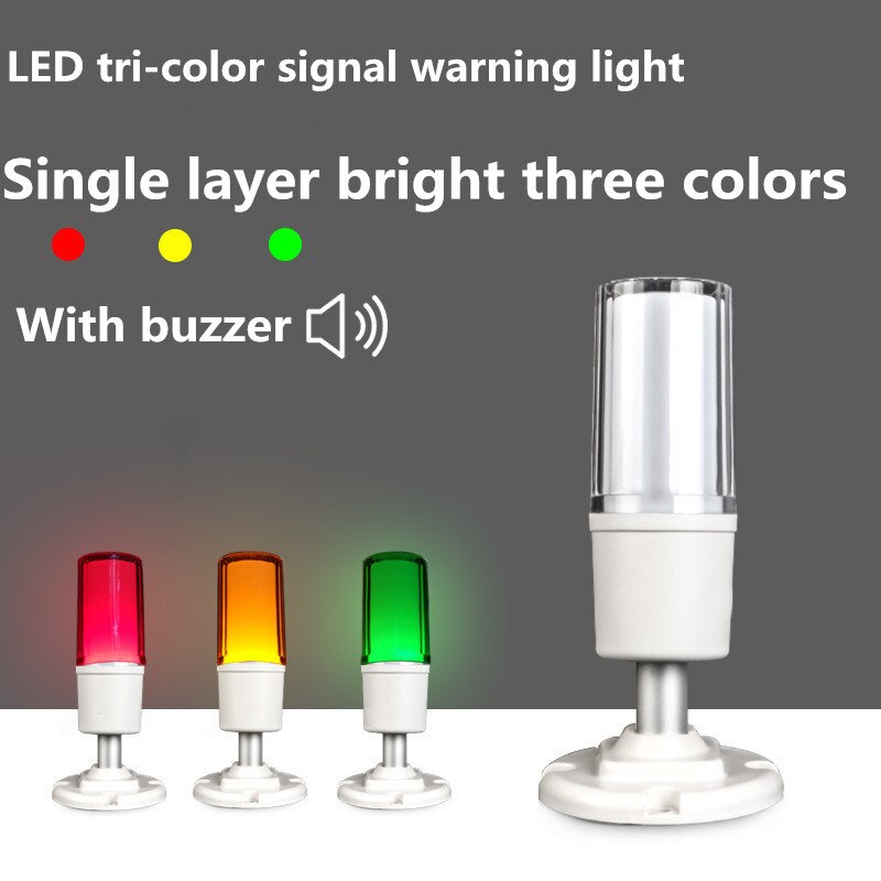 Led 3 Color In 1 layer Indicator Light 24V Warning... – Vicedeal