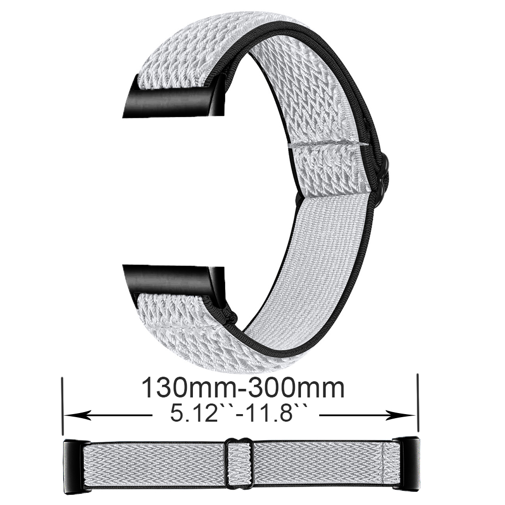 Nylon Elastic Bracelet Band Loop For Fitbit Charge 4 3 Woven Sports Watch Wrist Strap For Fitbit Charge 3 4 se