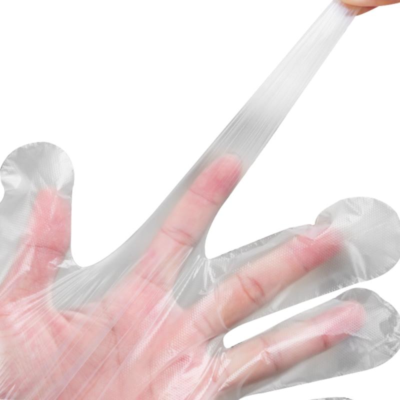 1 Paar Plastic Wegwerphandschoenen Restaurant Home Service Catering Hygiëne Keuken Thuis Dining Accessoires