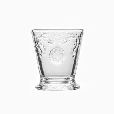 Copa de vidrio transparente, vaso de vidrio para agua, zumo, copa de vino, serie francesa VERSALLES: 250ml