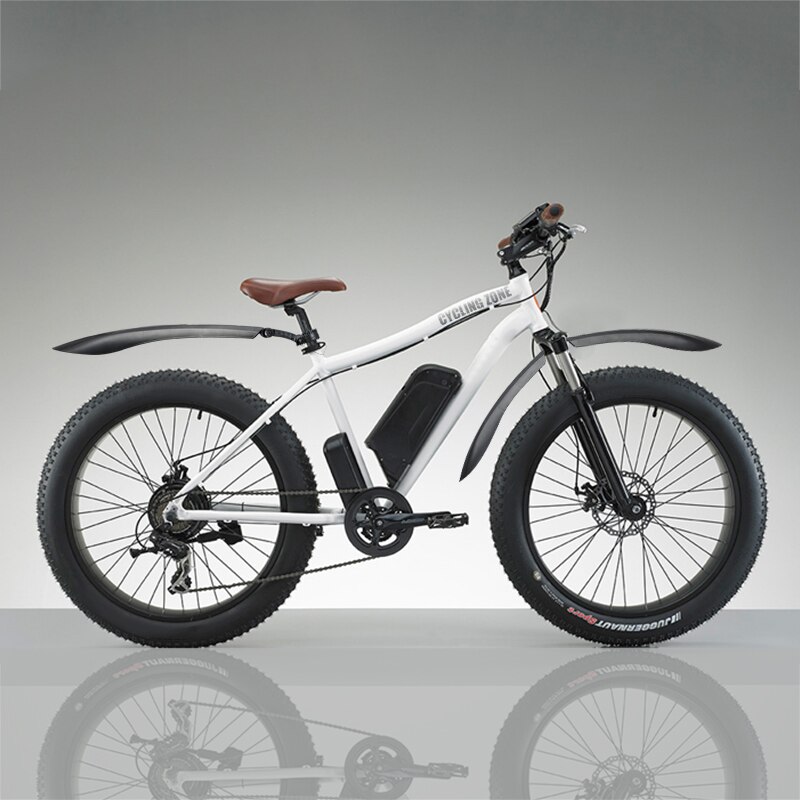 4.0 Wide Snowmobile Bicycle wings Fat Bike Fender 26-29inch Bike Front Rear Mud guard For Fatbike Strong Durable Fenders Parts