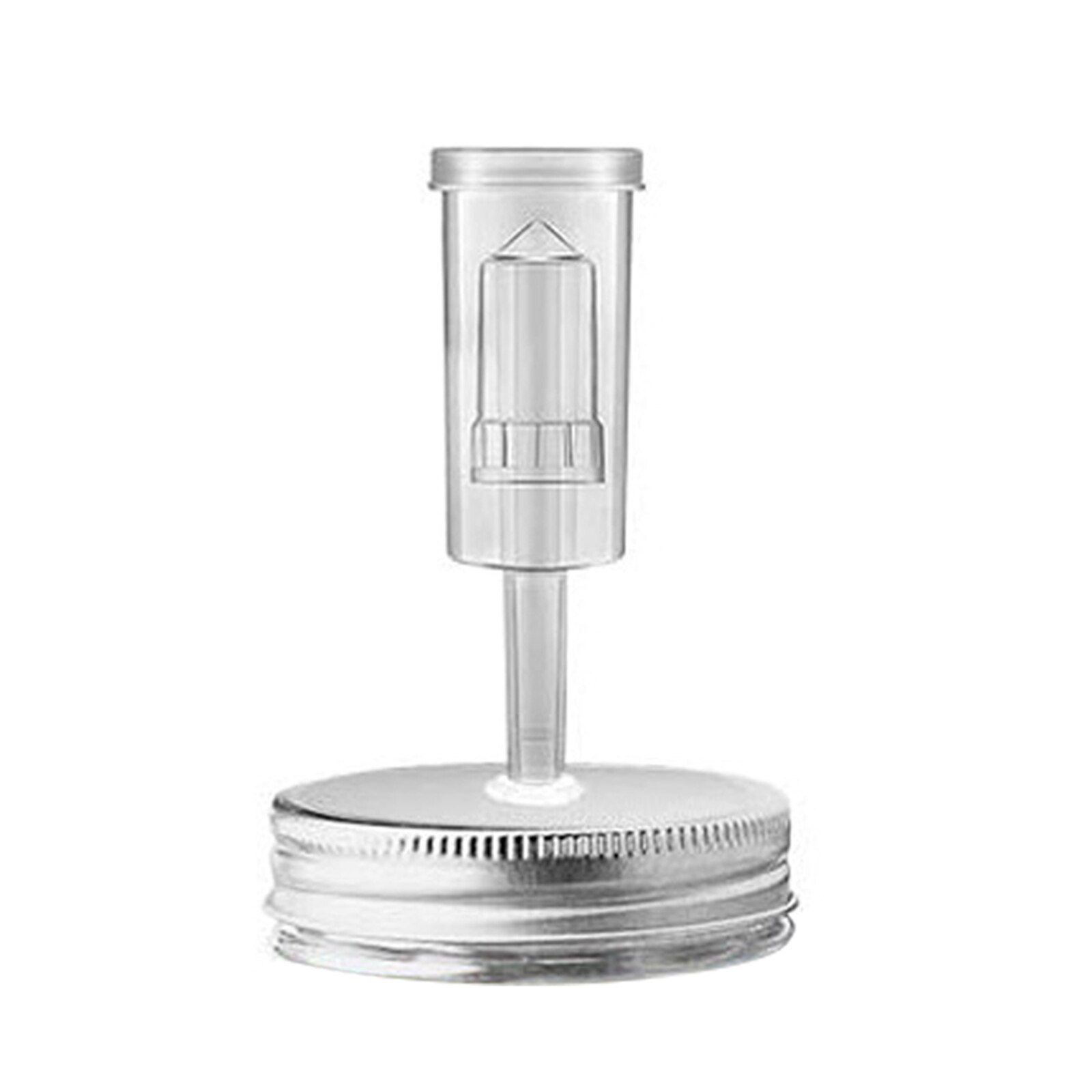 Masonburk med vid munstycke med fermenteringslock och luftsluss för hushållskök 66cy