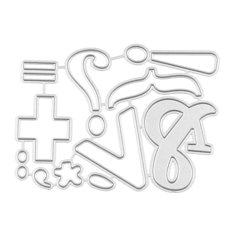 Ord metal skære dies til scrapbooking gør det selv fødselsdag påske jul fædre dag kærlighed mors dag kort fremstilling dør: 13