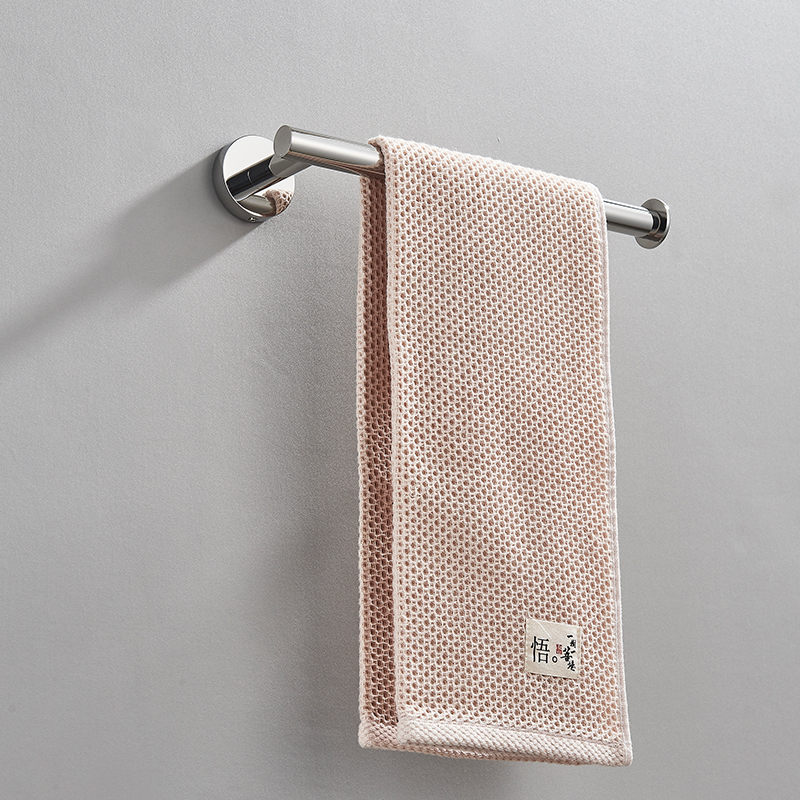 Edelstahl Bad zubehör Hardware-Set Toiletten papier halter Haken 40cm Chrom Bad Handtuch halter Nagel Installation sset: Rot