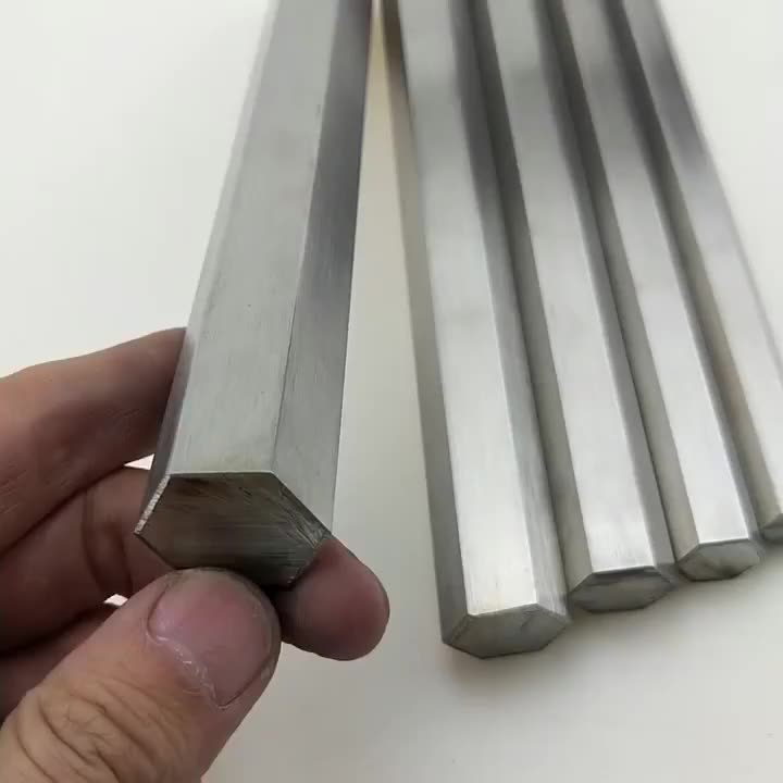 Rvs Hex Staaf Zeshoekige Staven 303 Bar As 5Mm 6Mm 8Mm 10Mm 12Mm Profiel metric Bar Strip 300/500Mm Aanpassen