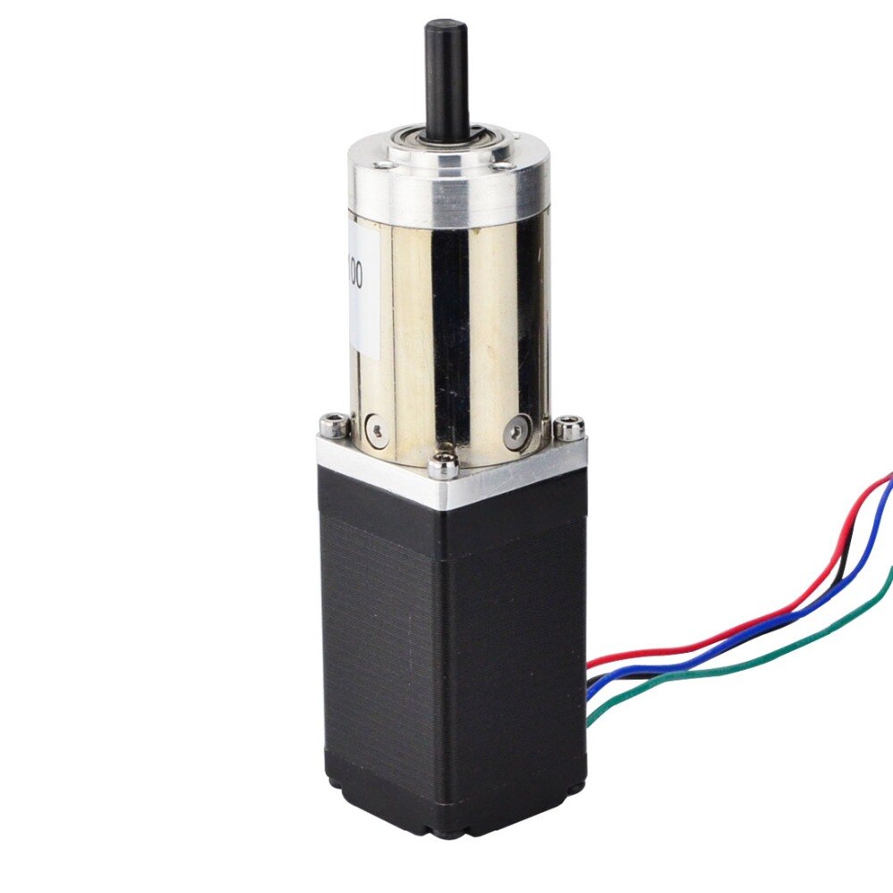 Nema 11 Stappenmotor Gear 100:1 Planetaire Versnellingsbak 0.67A 4-lood Extruder Gear Stepper Motor voor DIY CNC Robot 3D Printer