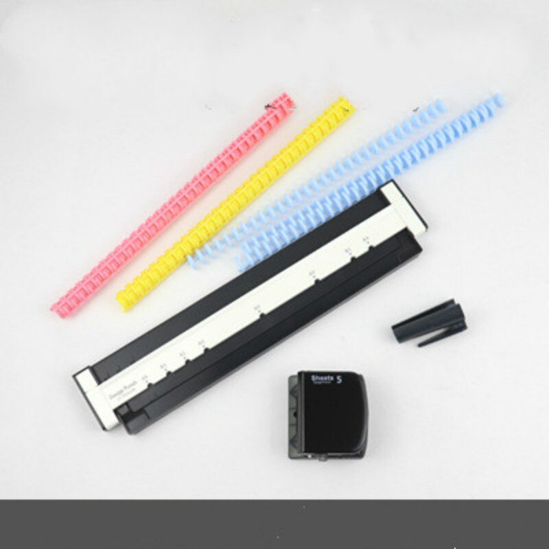 A4/A5/B5 Papier Cutter See Locher verlieren-Blatt Perforator Manuelle Sammelalbum Stanzen Maschine Büros Schule Verbindlich schreibwaren