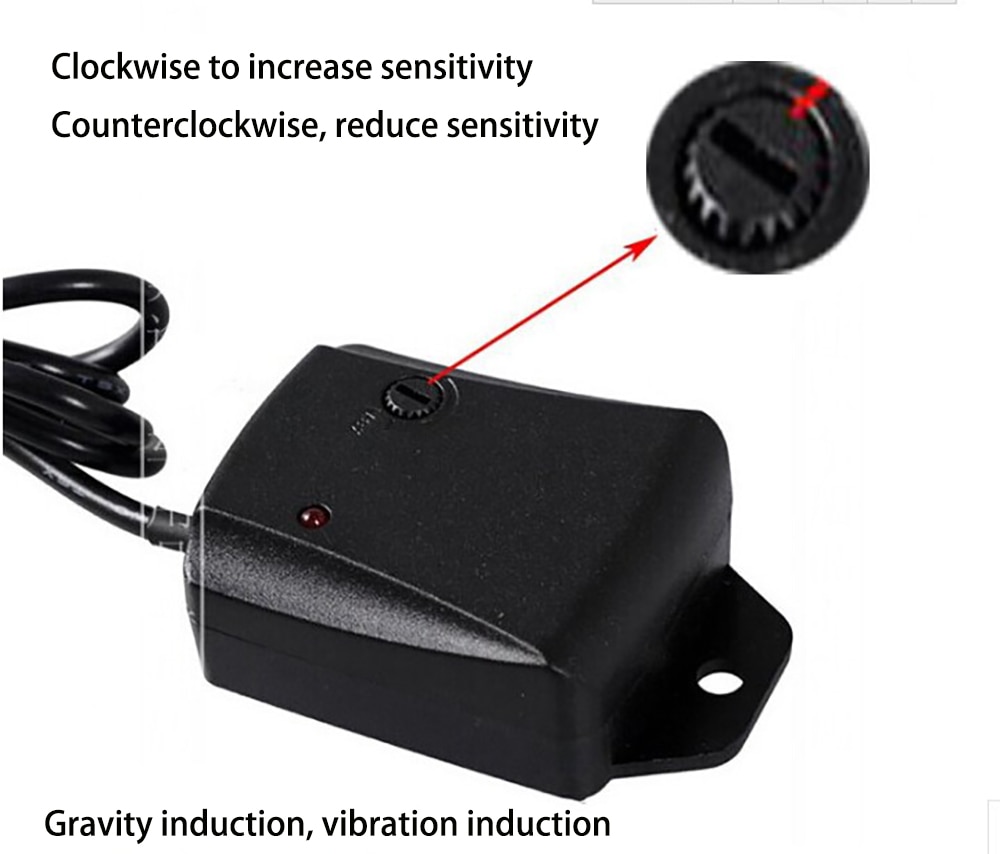 Samochodów wibrator czujnik grawitacyjny czujnik wibracji samochodów czujnik grawitacyjny 360 panoramiczny widok specjalne dla rejestrator jazdy