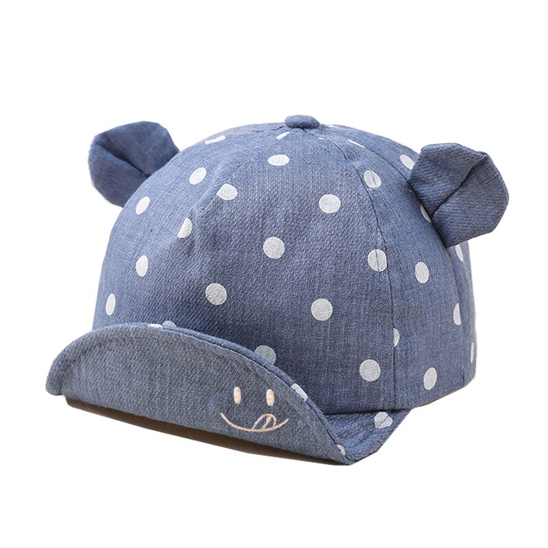 Gestreiften Baby Hut Sommer Baumwolle Baby Junge Kappe Einstellbar Säuglings Hüte für Mädchen 6-18M 1 PC
