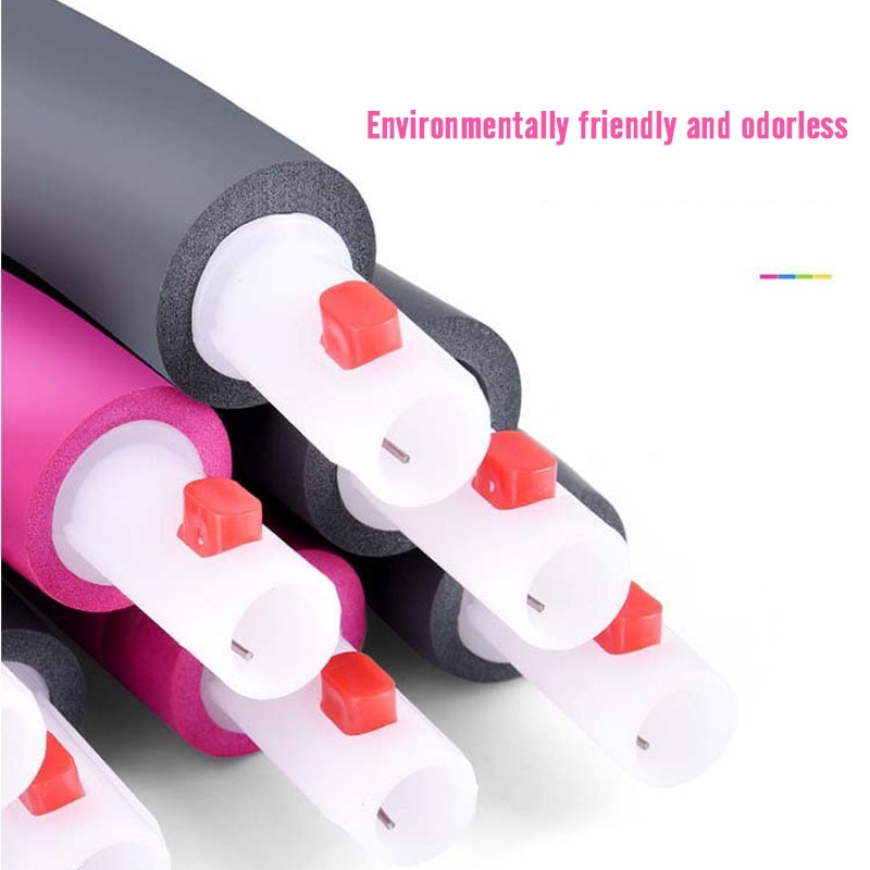 6/7/8 Knots Sport Equipment Fitness Hoop Detachable Foam Ring Adult Gymnastic Circle Thin Waist Exercise Hoop