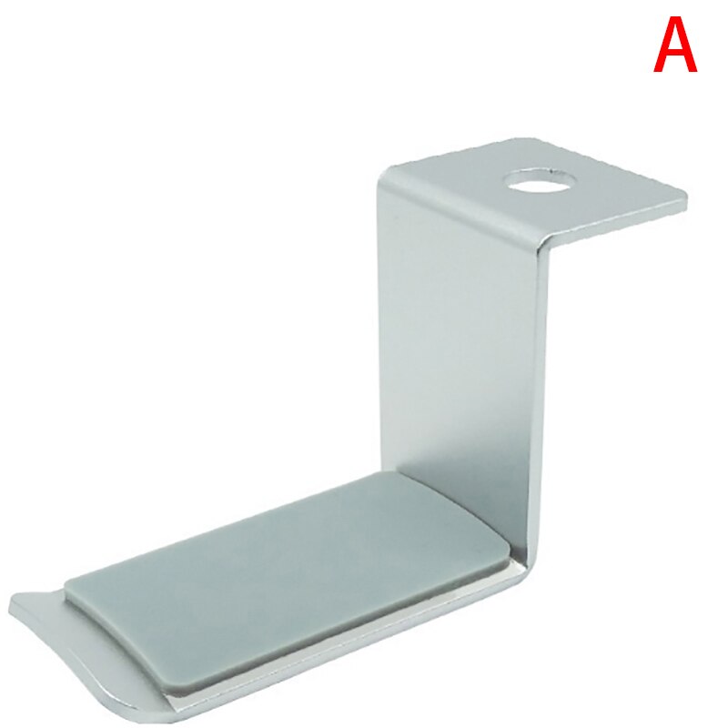 Soporte de pared para colgar auriculares, soporte de escritorio, auricular colgante, gancho de pared, accesorios: A