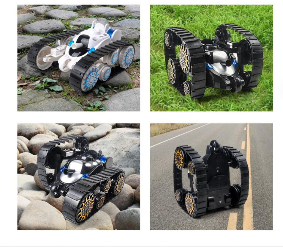Kinderen afstandsbediening tank auto turn 360 vervorming jongen tanks L voor kinderen