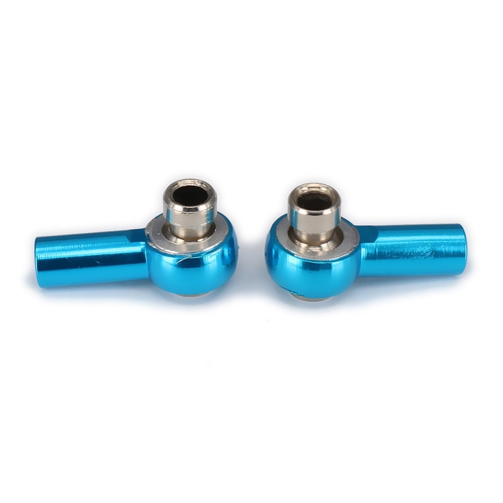 M3 3mm Thread 18mm Length Link Rod End Ball Joint Ball Head Holder Tie rod end, Ball Link for RC car 2pcs Alloy aluminum HSP HPI