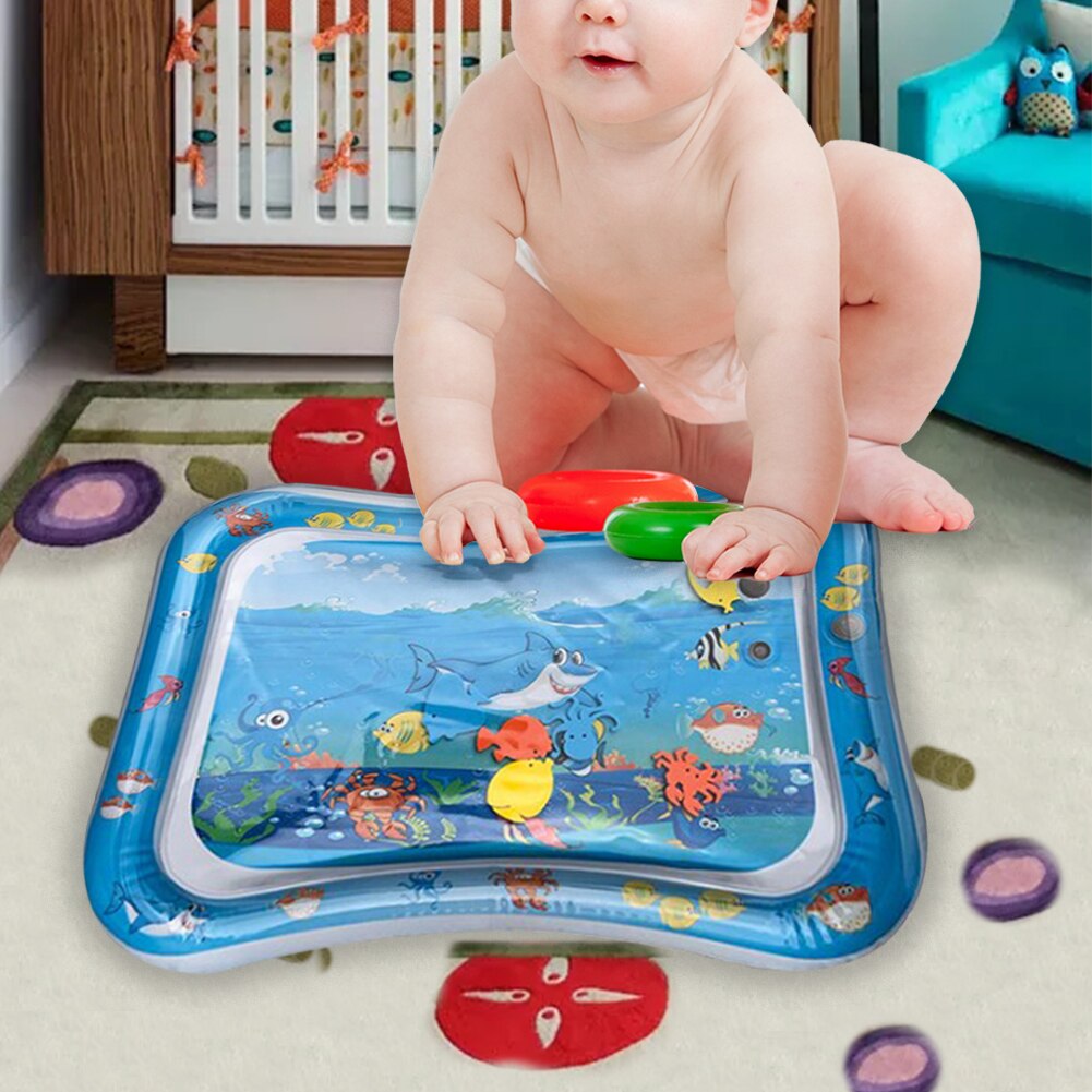 Baby Water Pad Opblaasbare Klopte Ushion Baby Peuter Water Speelkleed Voor Kinderen Baby Opblaasbare Water Play Essentieel