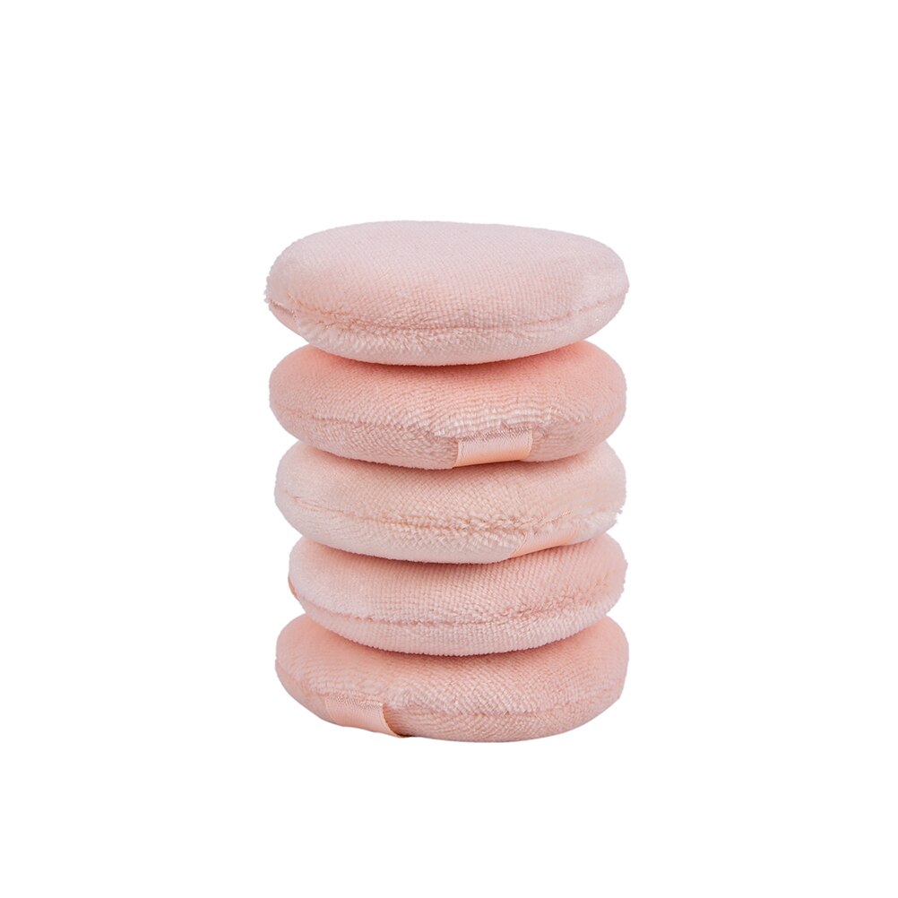 5 st puderpuff ansiktssmink svampkuddar ansiktsfoundation makeup kosmetiskt skönhetsverktyg