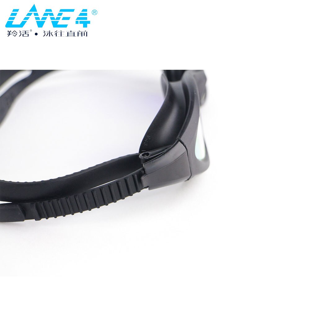 LANE4 Zwembril Mirrored Anti-Fog Coating Gebogen Lenzen Met Uv Bescherming Voor Volwassenen #943 Eyewear