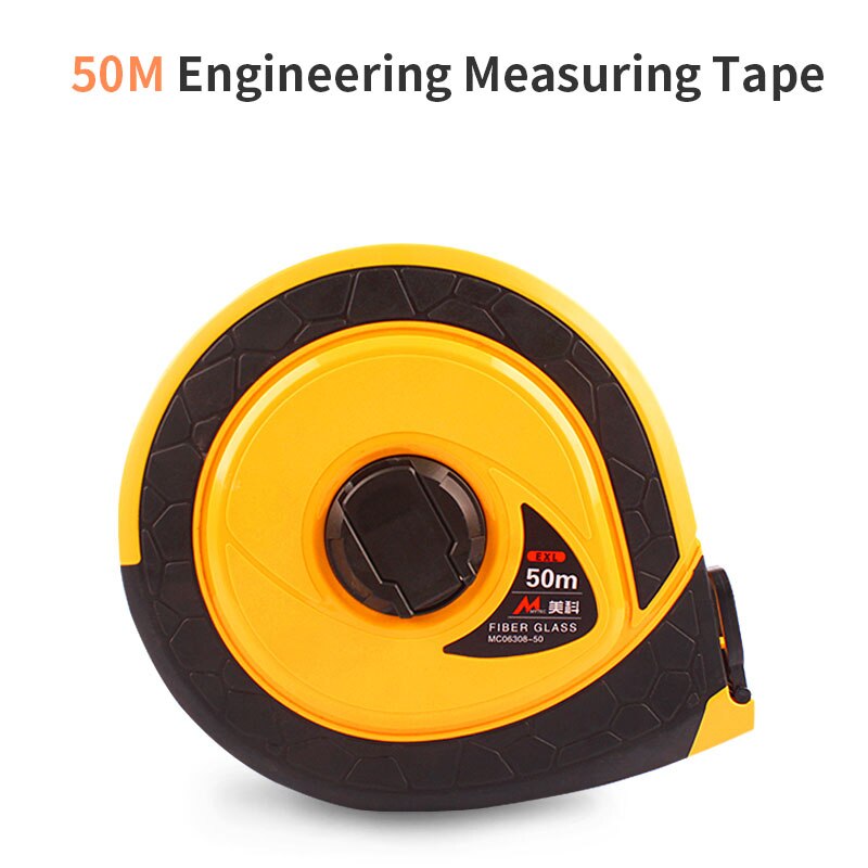 Large Measure Tape 50 Meters Retractable Ruler Metric High Precision Household Measuring Tools: 10