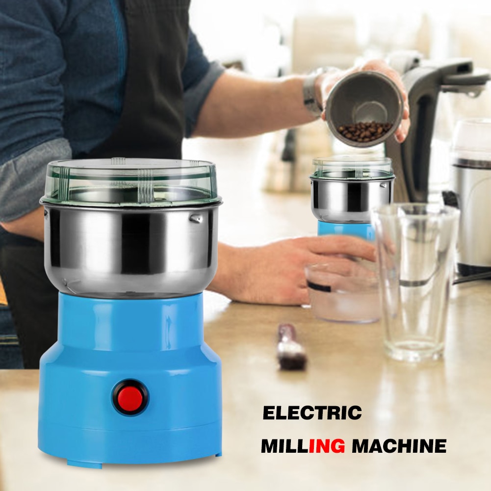 Multifunctionele Smash Machine Elektrische Koffieboon Molen Rvs Spice Koffiemolens Huishouden Peper Molen