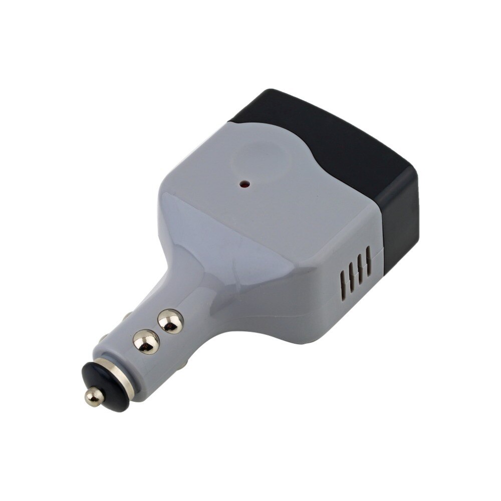 Portable Car Power Inverter Adapter Mobile Auto Power Car Charger Converter With USB Interface Shortcircuit Protection
