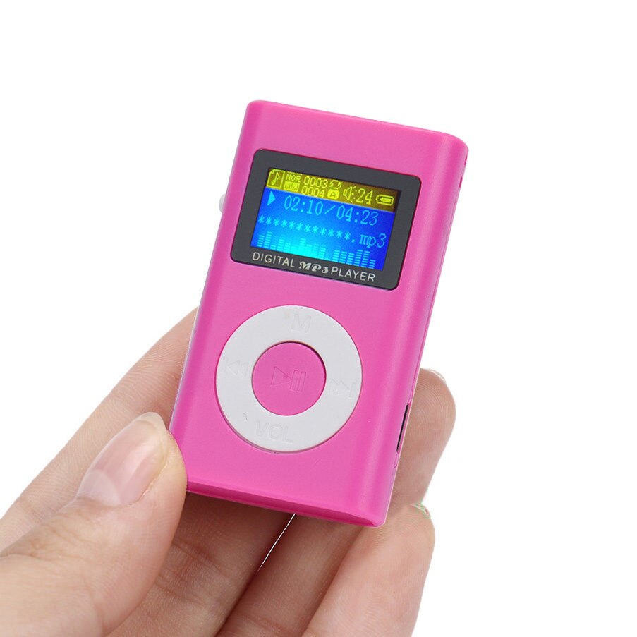 Omeshin tragbarer hifi-walkman in verschiedenen farben mit fm-radio, aufnahmefunktion und unterstützung für 2/4/8/16gb/32gb micro-sd/tf-karten (schnell!).